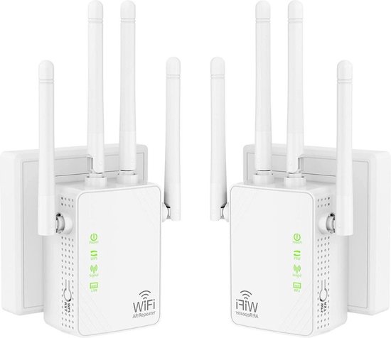 Foto: Wifi versterker stopcontact wifi stopcontact 300 mbit s wifi repeater internet booster wifi extender signaalversterker voor maximaal 5 000 m 