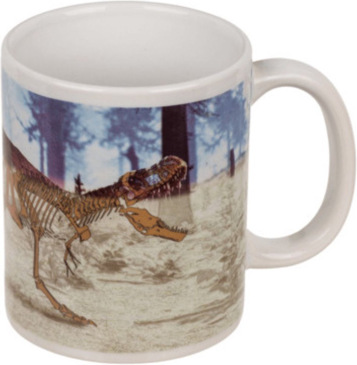 Out of the Blue Stoneware Mug Thermal Effect - T-Rex