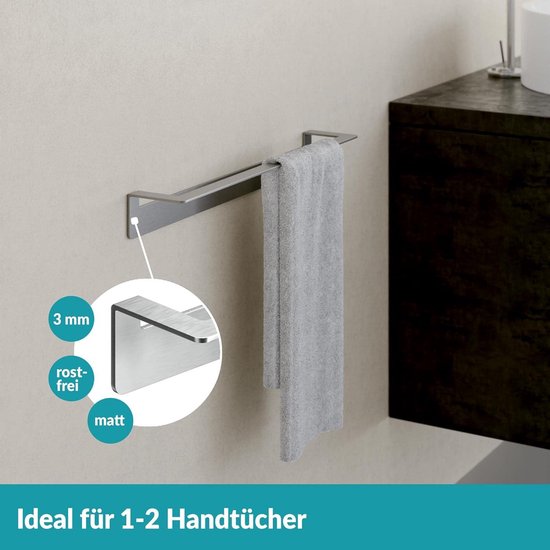 Lindby sokkellamp Statius, hoogte 45 cm, antraciet, roestvrij staal