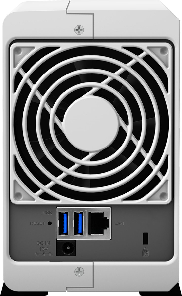 Synology DiskStation DS216j NAS - 0GB - Cloud opslag - 2x 8TB HDD
