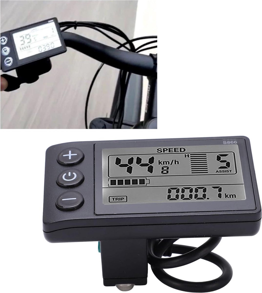 Elektrische Fiets Display TFT UKC3 ABS Elektrische Fiets Lithium Ondersteunde Conversie Accessoires kopen vanaf een prijs van 44