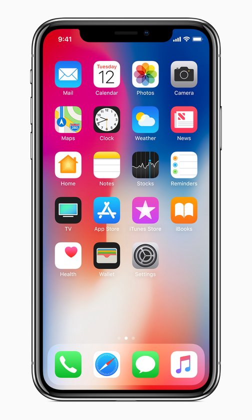 Apple iPhone X - 64GB - Spacegrijs - Face ID - Dubbele camera | bol