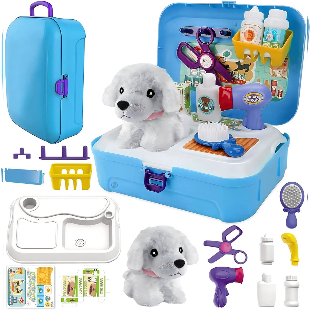 Equivera Dokterset Speelgoed - Doktersset - Speelgoed Doktersset - Dokterskoffer - Rollenspel - Cadeau
