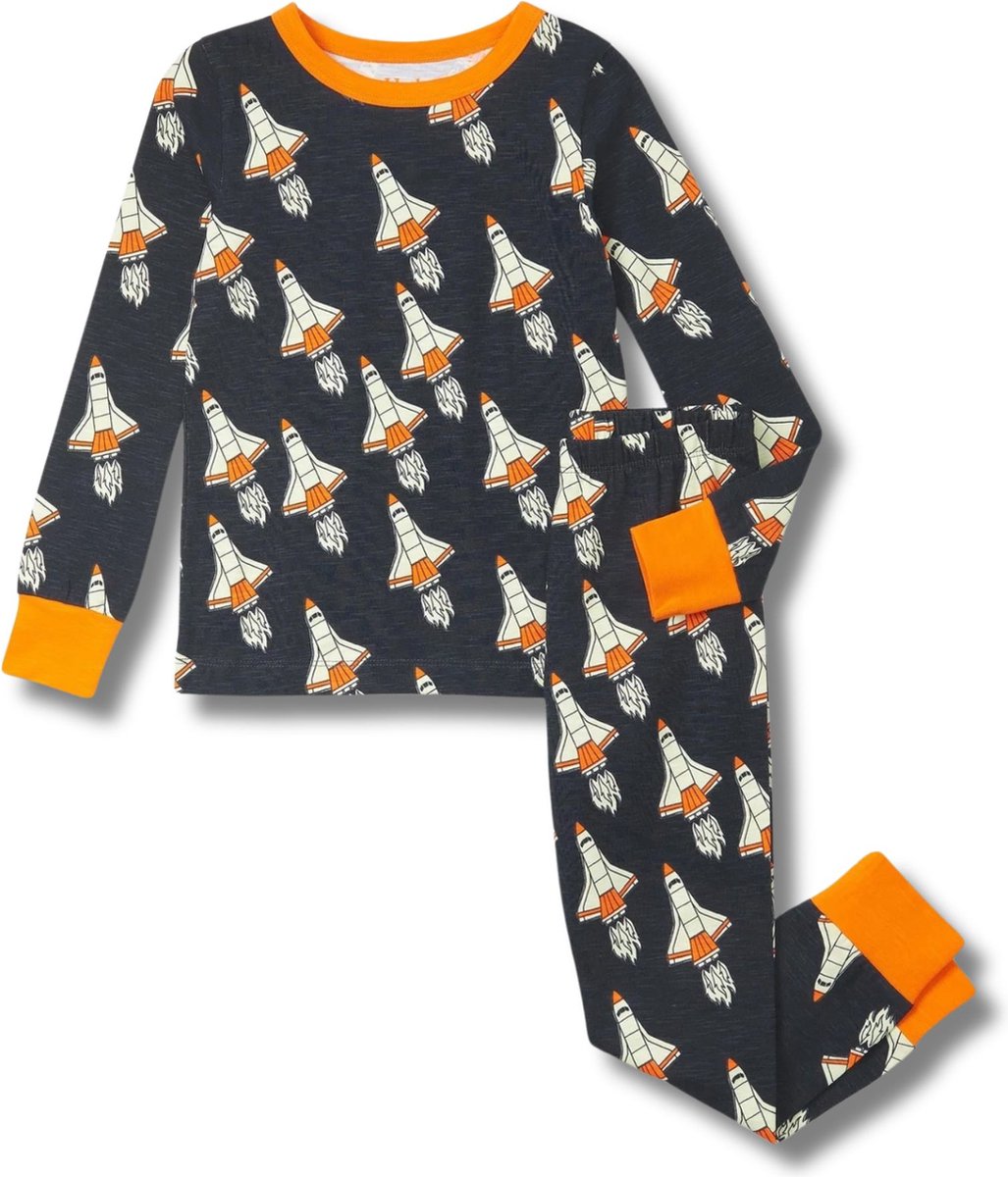HATLEY pyjama jongen Space Shuttle Stretch Cotton maat 110-116