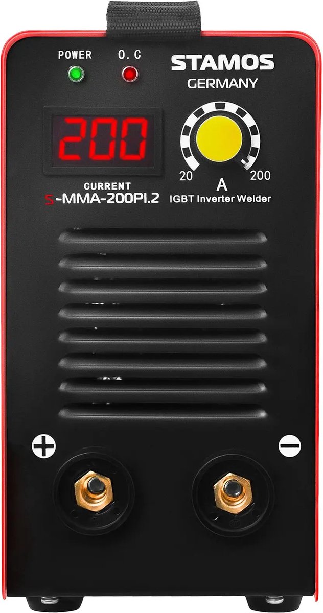 Elektrode-lasapparaat - 200 A - Hot Start - LED-display - Stamos Germany – foto 7