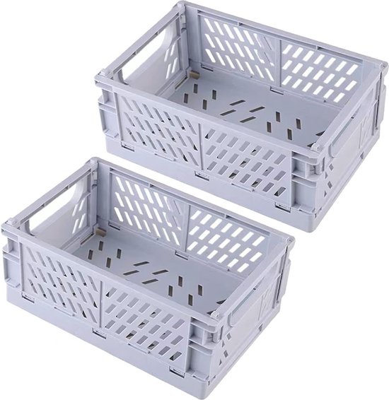 Shoe Organizer with Lid, 12 Grids, Foldable Design with