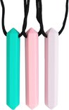 CLDY Sensorische kauwketting voor autisme en ADHD - 5 stuks CLDY Sensorische kauwketting voor autisme en ADHD - 5 stuks