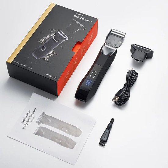 Zen Shave Bodygroomer Mannen - Body Trimmer Heren - Baardtrimmer - Shaver voor Schaamstreek & Lichaam - Elektrische Ontharing - Shaving machine - Scheerapparaat