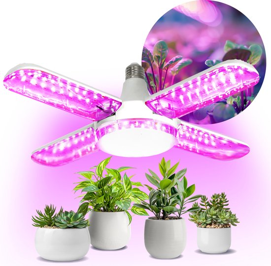 E27 LED groeilamp 30watt - HLW Chopper 3 LED Kweekverlichting - Het LED