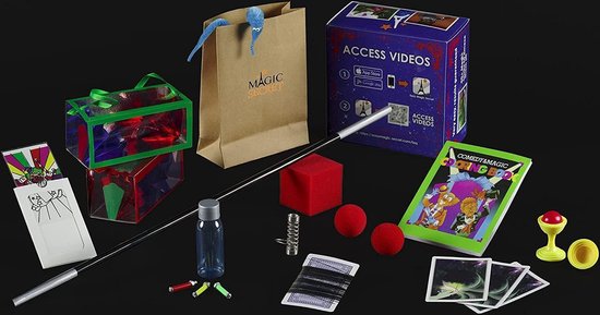 PATIFEED Toverset, tovertrucs voor kinderen, 40 tovertrucs met handleiding voor meisjes en jongens, Kerstmis, verjaardagscadeau, speelgoed voor kinderen van 6 tot 12 jaar oud