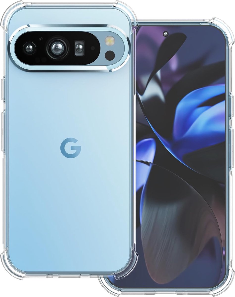 Hoesje Geschikt voor Google Pixel 9 Pro Arara Hoesje transparant Anti Shock silicone