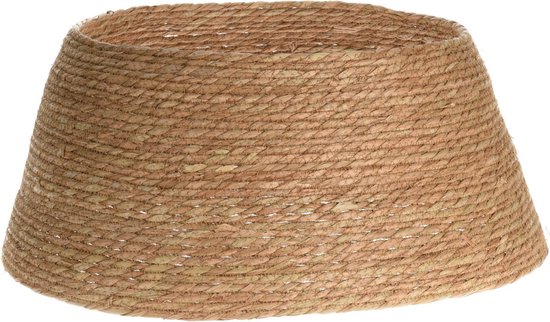 Kerstboomrok - naturel - D57 x H26,5 cm - voor kerstboom van 180 cm - kerstboommand