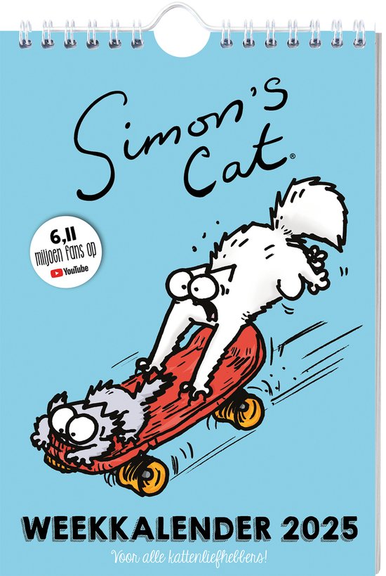 Foto: Simon s cat weekkalender 2025