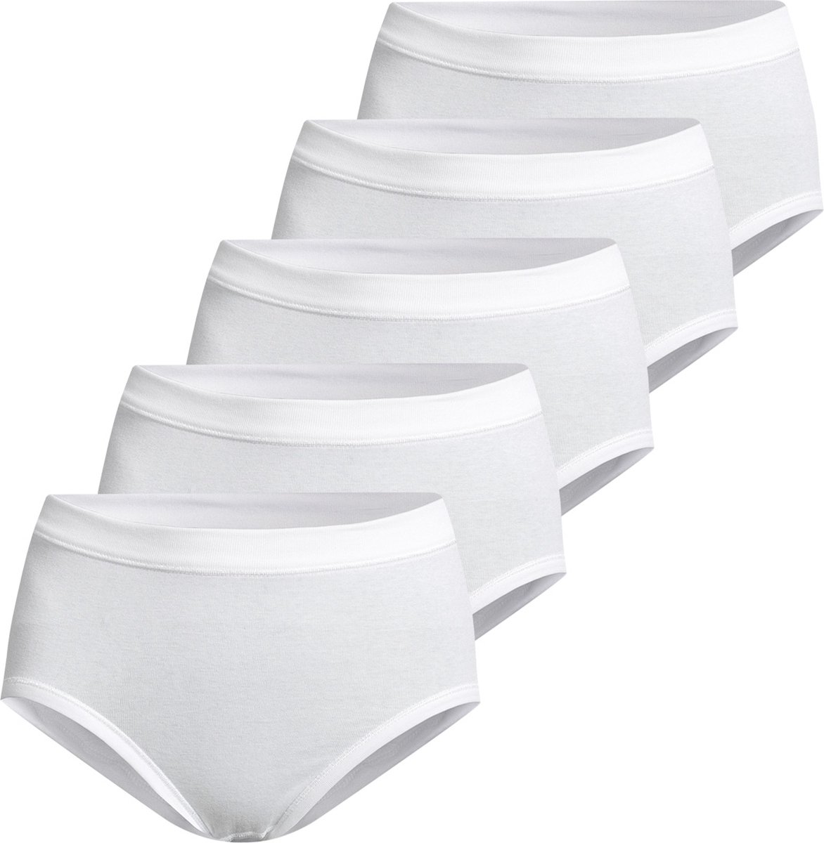 Conta Dames taille pants 5 pack fijnrib