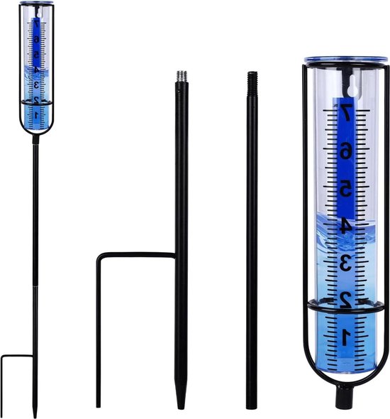 Dé Luxe 6 Inch Regenmeter voor Tuin en Boerderij - Betrouwbaar en Duurzaam