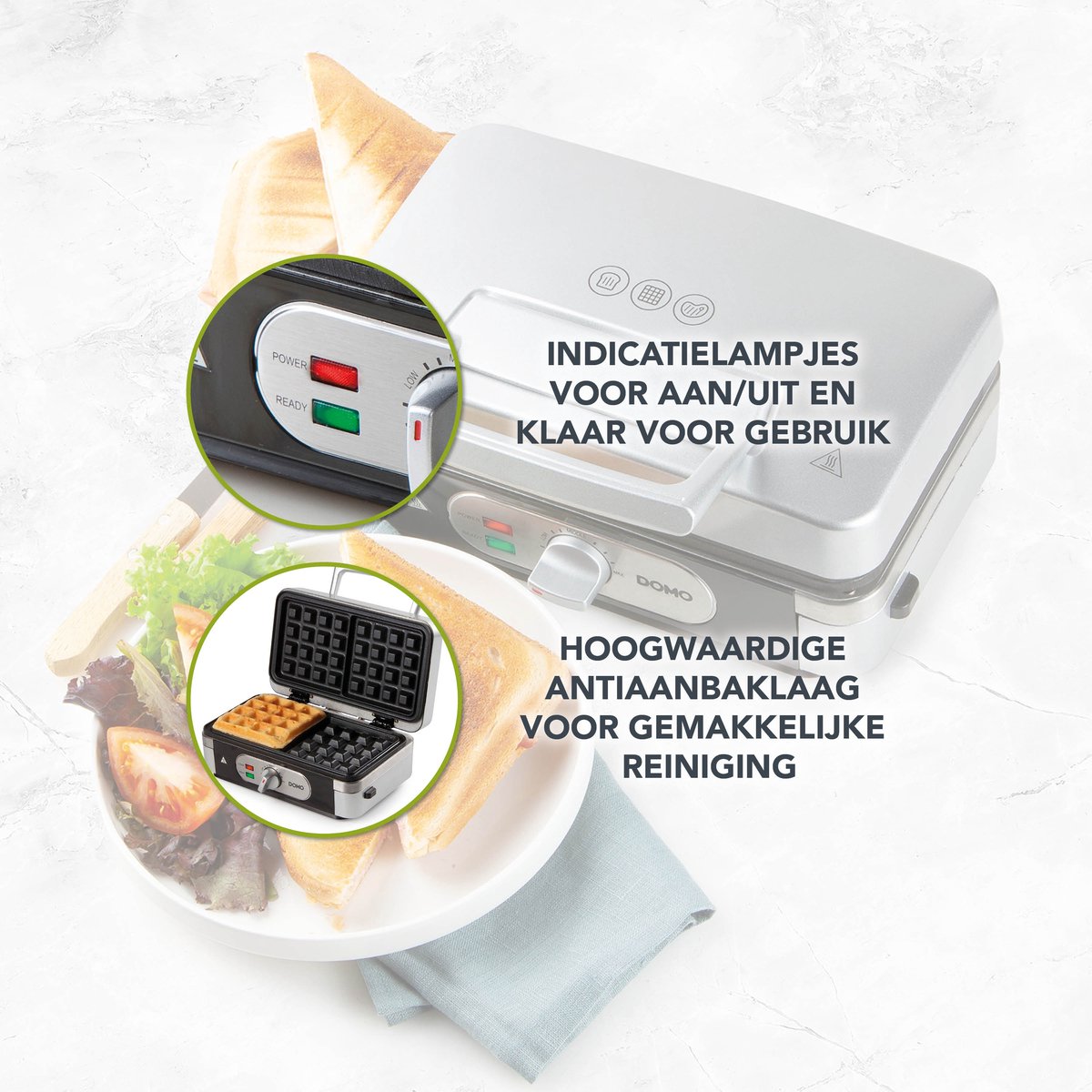 Domo - Tosti-ijzers & Paninigrills / Kleine Keukenapparaten Domo - Tosti-ijzers & Paninigrills / Kleine Keukenapparaten