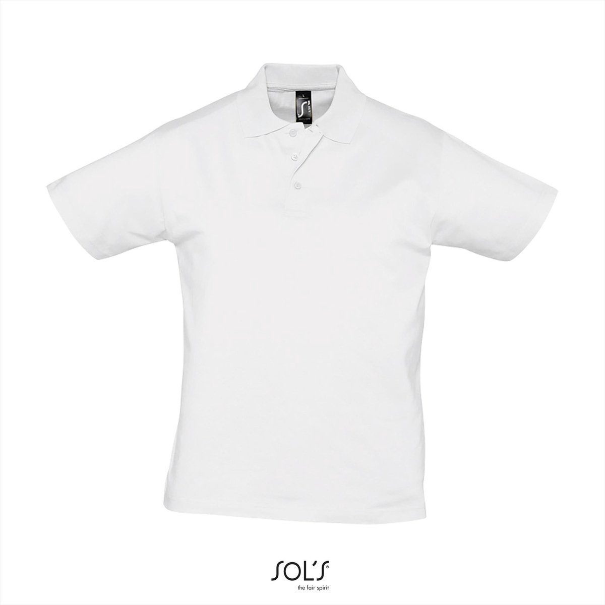 SOL'S Men´s Jersey Polo Shirt Prescott L538 - White - XXL