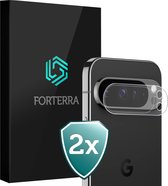 Camera Lens Protector 2 Stuks - Geschikt voor Google Pixel 9 Pro - Camera Screenprotector Beschermglas - Gehard Glas - Tempered Glass - Screen Protector