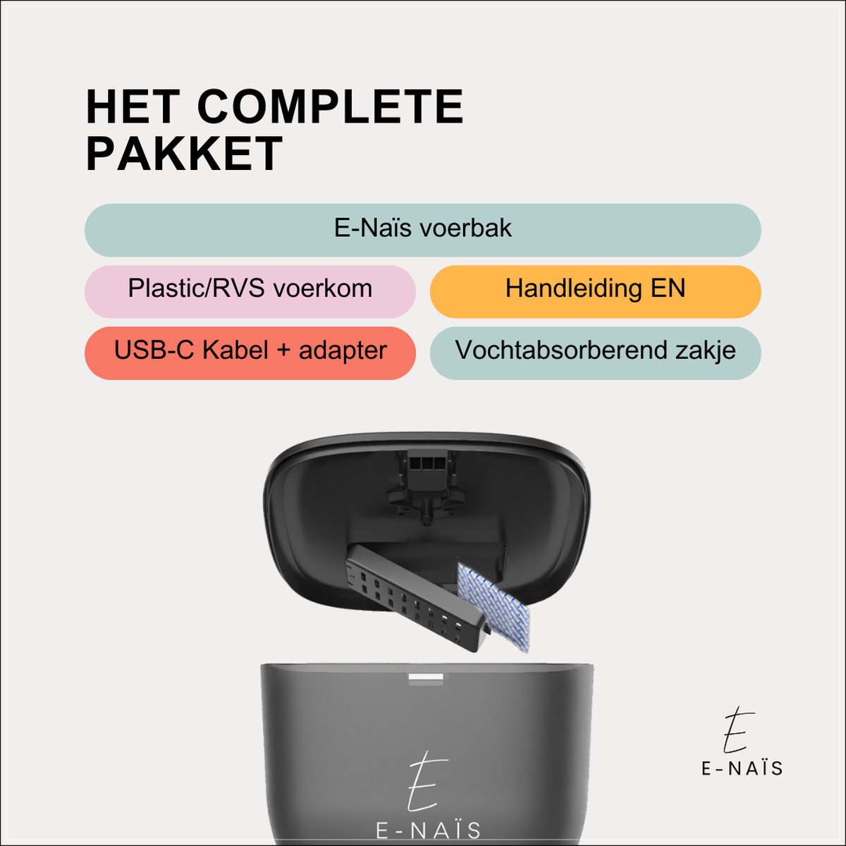 E-Naïs Automatische Voerbak Kat thumbnail 6
