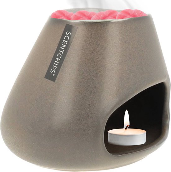 Scentchips Ampoule Brander de Cire Bronze