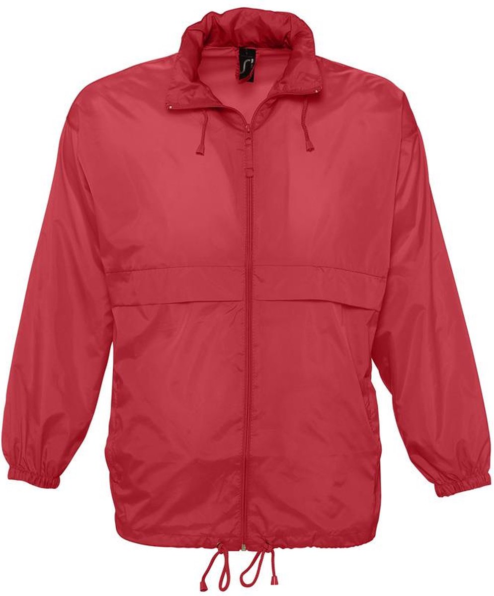 SOL’S Unisex Windbreaker Surf Jacket L889 Rood
