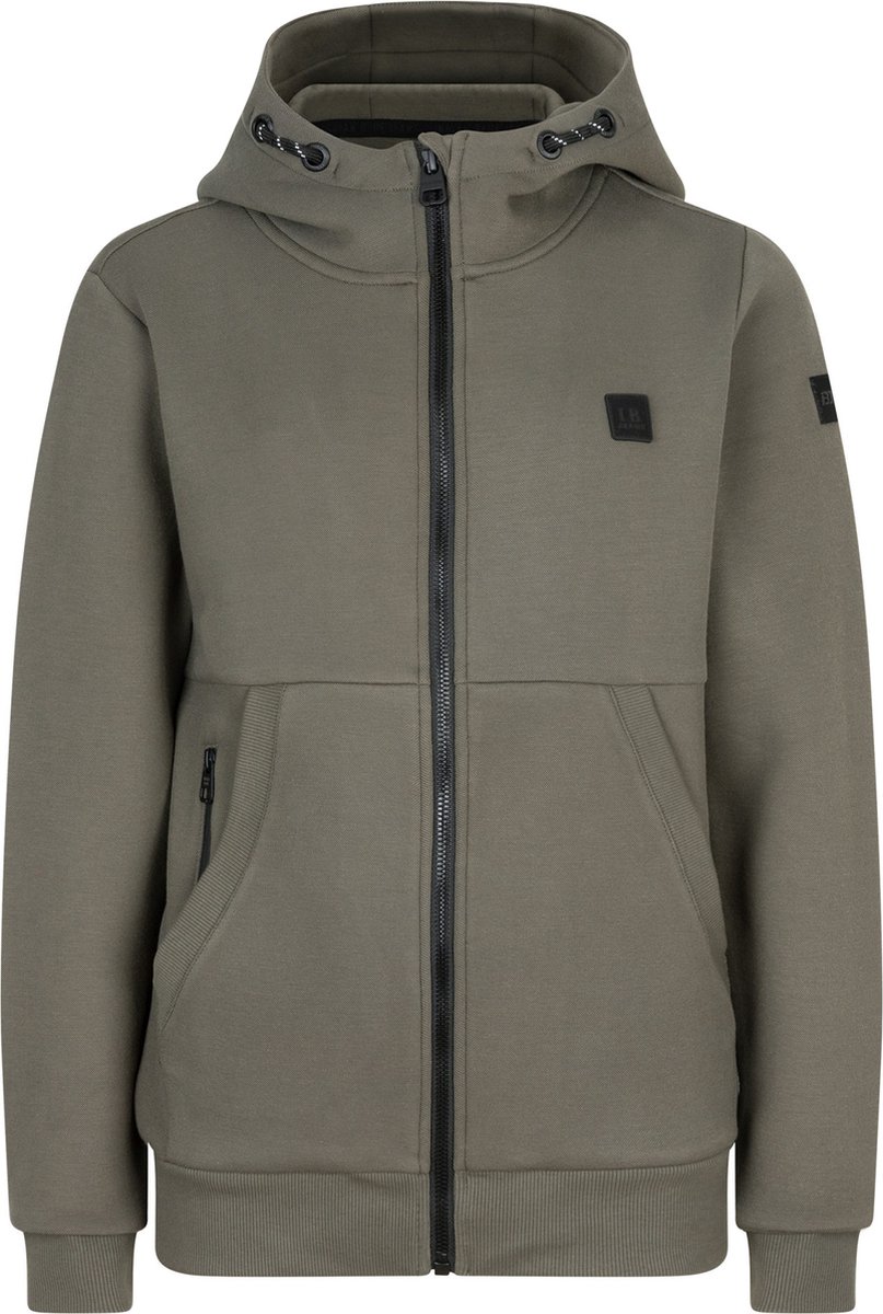 Indian Blue jongens vest Scuba Grey