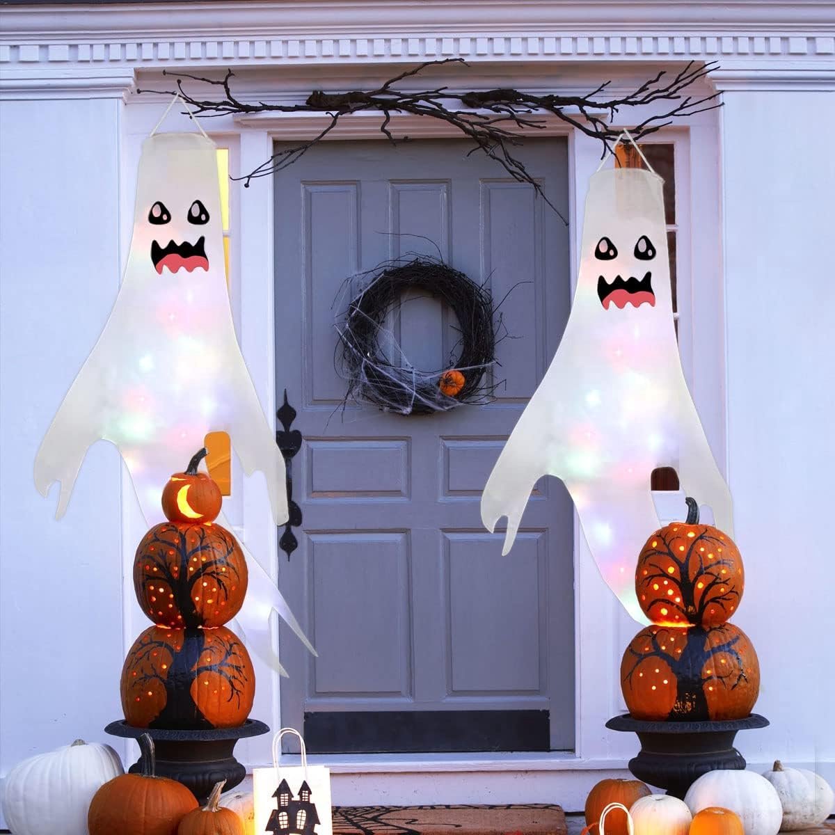 Solacis Halloween Decoratie - Spinnenweb - Halloween versiering - Decoratie buiten - Horror - Eng - Must have voor halloween!