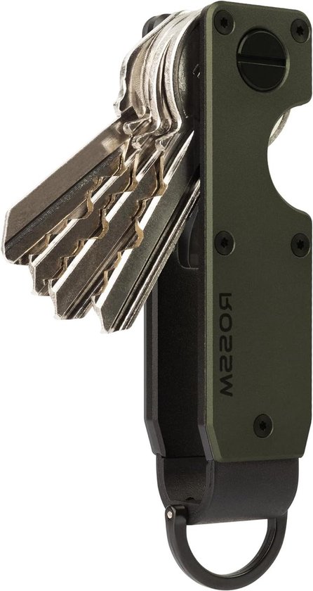 Orbitkey Key Organizer 2.0 Leather black/black | 000684-Zwart Orbitkey Key Organizer 2.0 Leather black/black | 000684-Zwart