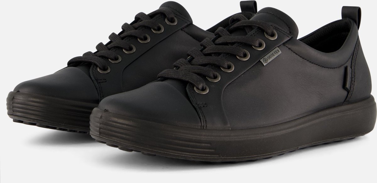 Ecco Soft 7 W Sneakers zwart Leer - Dames