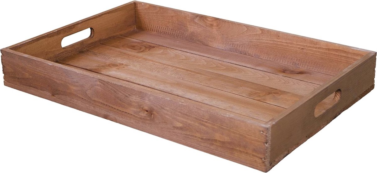 Houten Dienblad 60x40 cm - Decoratief Ontbijtdienblad en Beddienblad