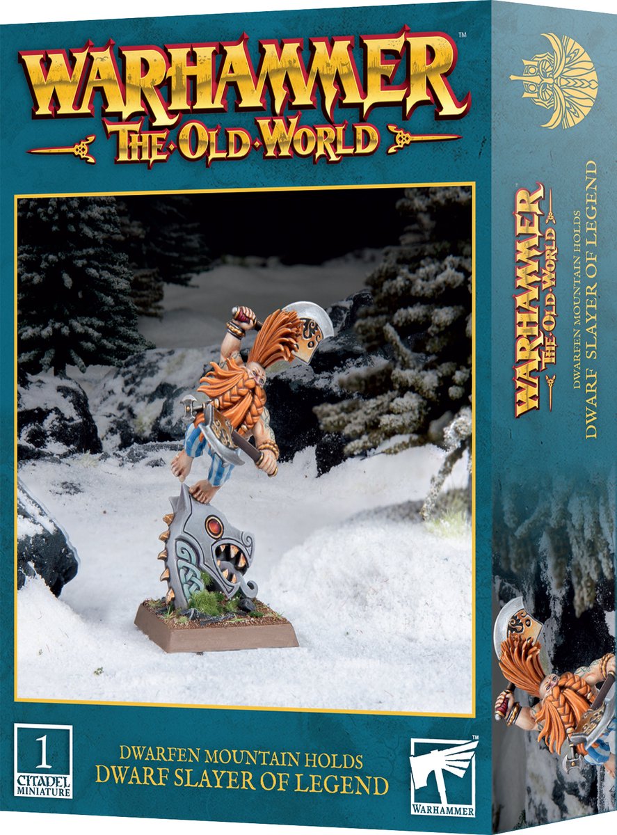 Dwarfen Mountain Holds Slayer of Legends
