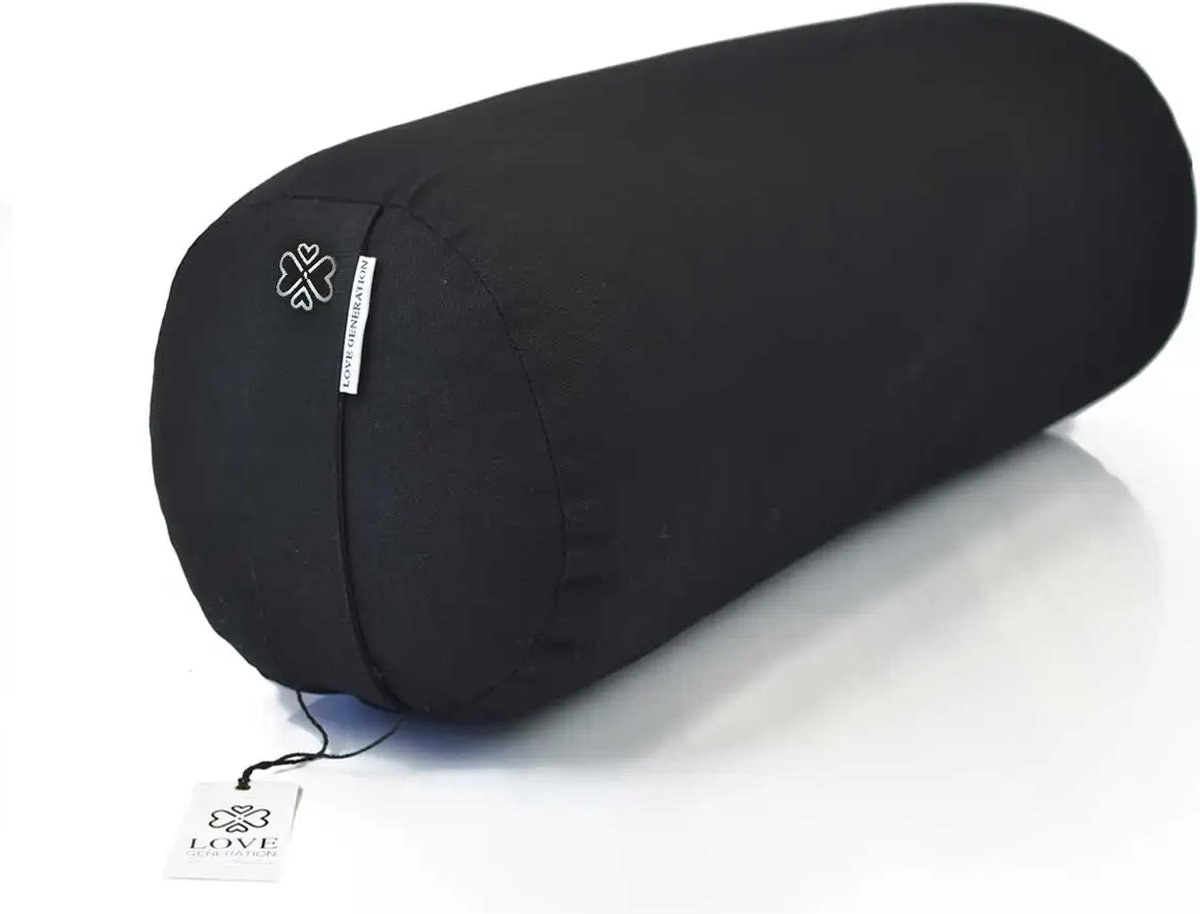Love Generation - Ronde Bolster - Zwart