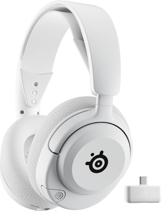 SteelSeries Arctis Nova 5P Wireless gamingheadset - 100+ audio presets - 60 uur accuduur- 2.4GHz & Bluetooth - ClearCast Gen2.X-mic - PS5, PC, Switch 2, mobiel