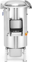 HENDI Professionele aardappelschilmachine – 18 kg capaciteit – roestvrij staal – 28 liter – snel en efficiënt