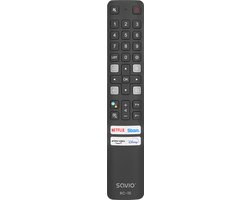 Savio RC-15 universal remote control/replacement for TCL SMART TV afstandsbediening IR Draadloos Drukknopen