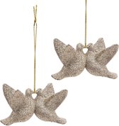 Chouette, Oiseau, Décoration De Noël, Boule De Noël De Collection, Ornements En Verre Soufflé, Décorations Pour Sapin De Noël, Fait Main En Pologne - France