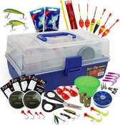 FISH-XPRO - Viskoffer - Gevuld - 200-Delig - Complete Allround Visset - Tacklebox