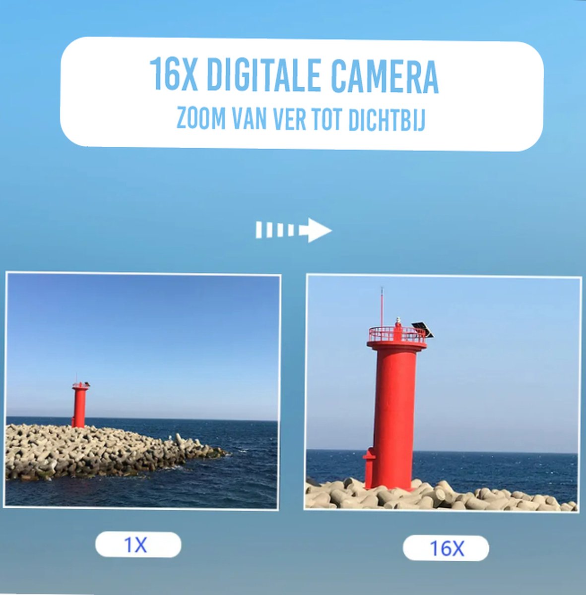 Merkloos DC403-32G paarse kindercamera met 32GB thumbnail 5