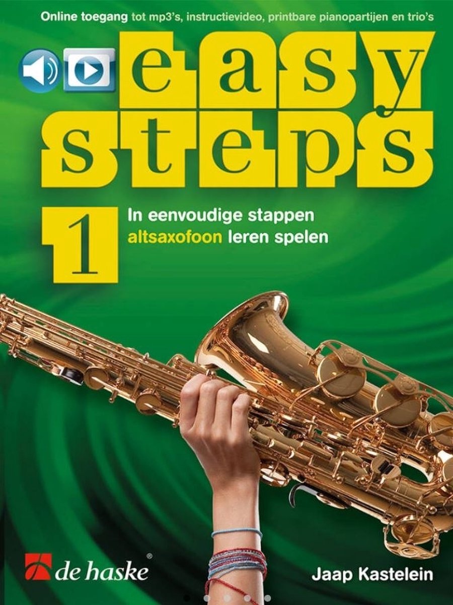 Easy Steps 1 Altsaxofoon (+Audio Online) Bladmuziek