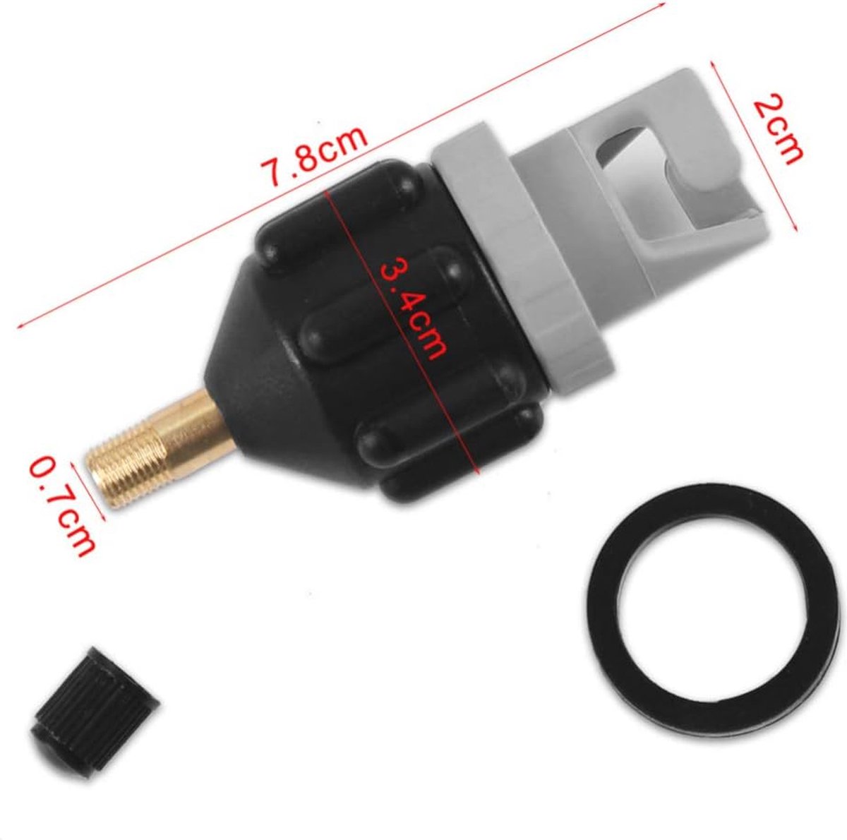 SUP-pompadapter voor opblaasbare boten - Universele luchtventieladapter voor Compressor en Handpomp