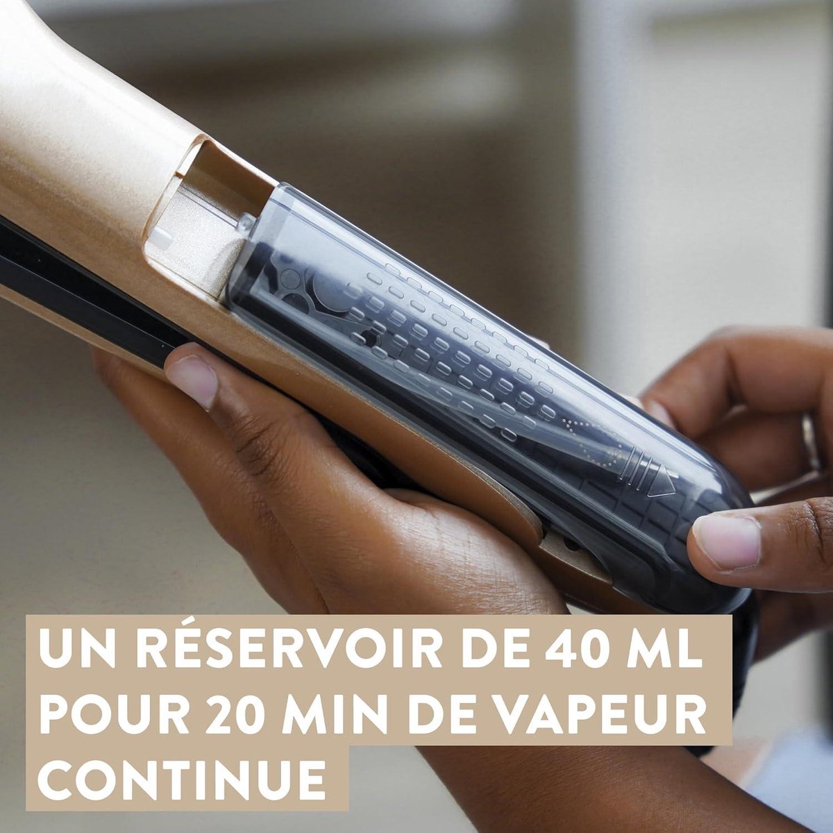 Stoomstijltang Titanium Zwevende Platen - Ultra-Krachtige - afbeelding 2