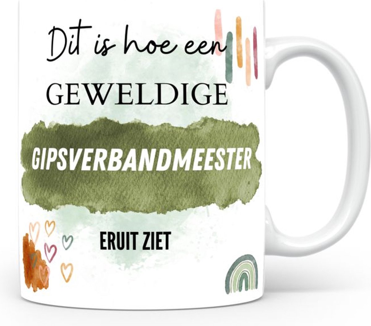 Mok bedrukken met beroep Gipsverbandmeester
