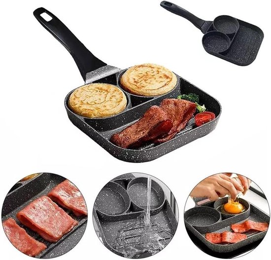 Bobikuke Crepe Pan 20cm | Anti-aanbak | Geschikt Voor Inductie