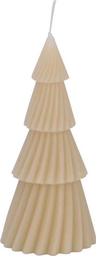 Decoratieve kerstboom kaars, 7 x 16 cm