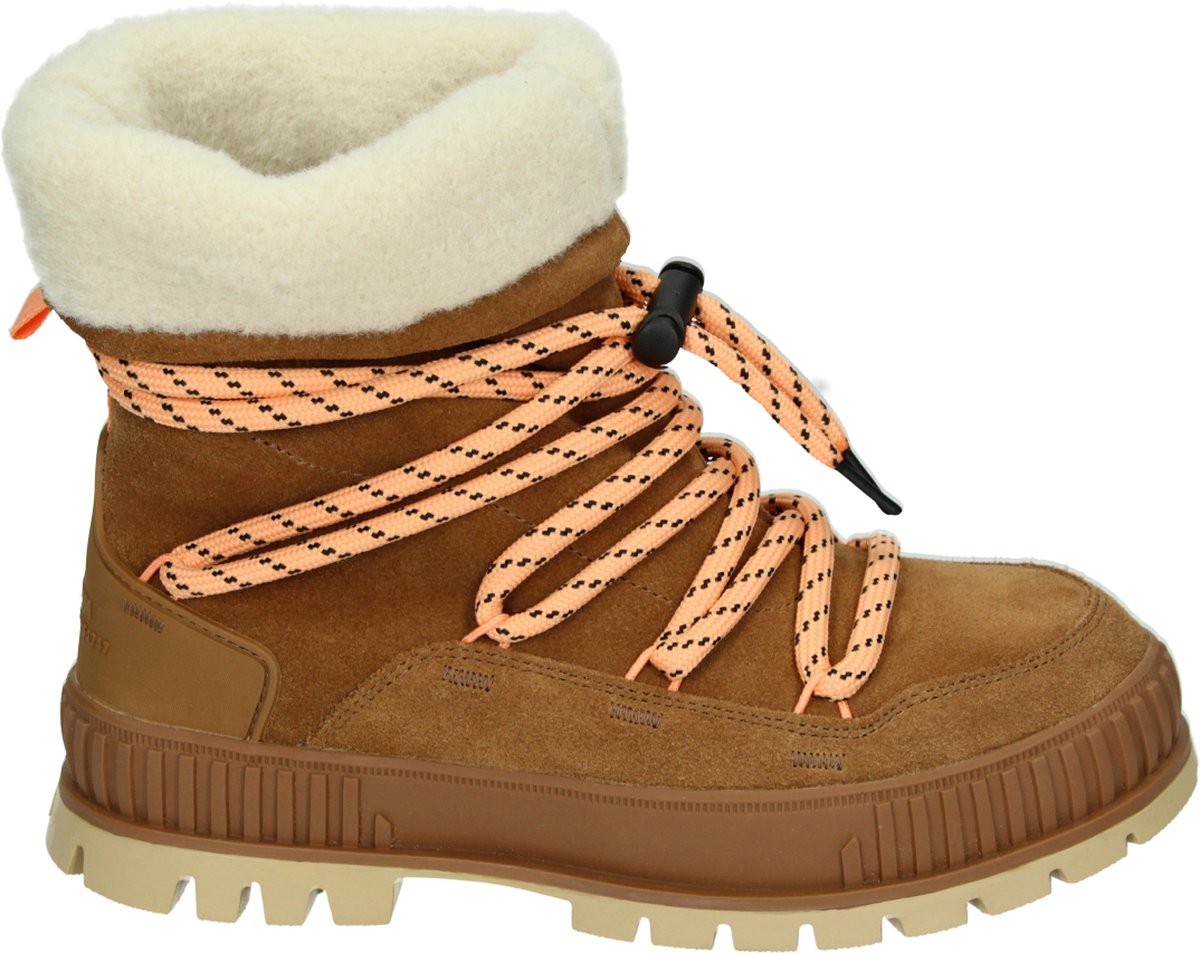 Palladium PALLASHOCK HIVER VeterlaarzenHoge sneakersDames sneakersDames veterschoenenHalf-hoge schoenen Bruin