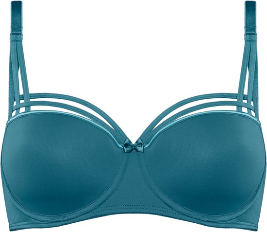 Marlies Dekkers – Dame de Paris – BH préformé – 36590 – Petrol et Blue clair – Taille B80/95