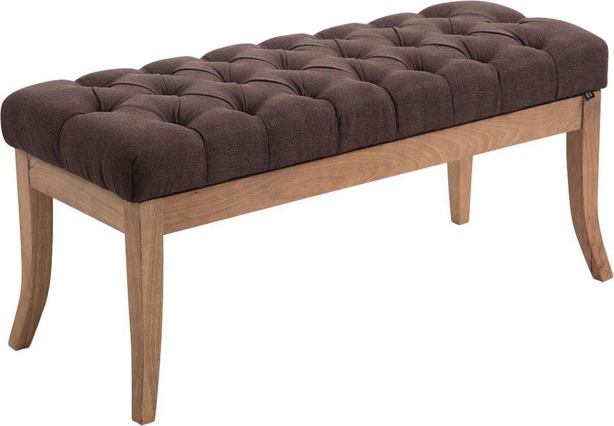 CLP Ramses Bank - Stof bruin 100 cm