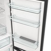 Gorenje NK 79 B0 DBK NoFrost koel/vriescombinatie - zwart - 185cm