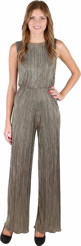 Khaki jumpsuit van John Zack