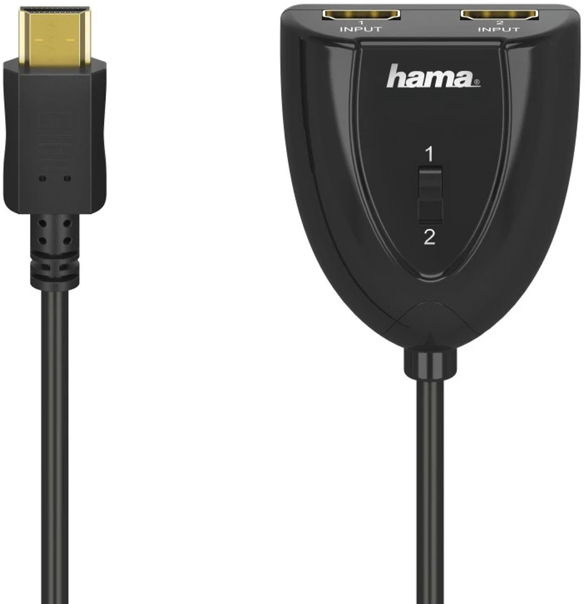 Bol.com Hama HDMI-splitter 2x1 aanbieding